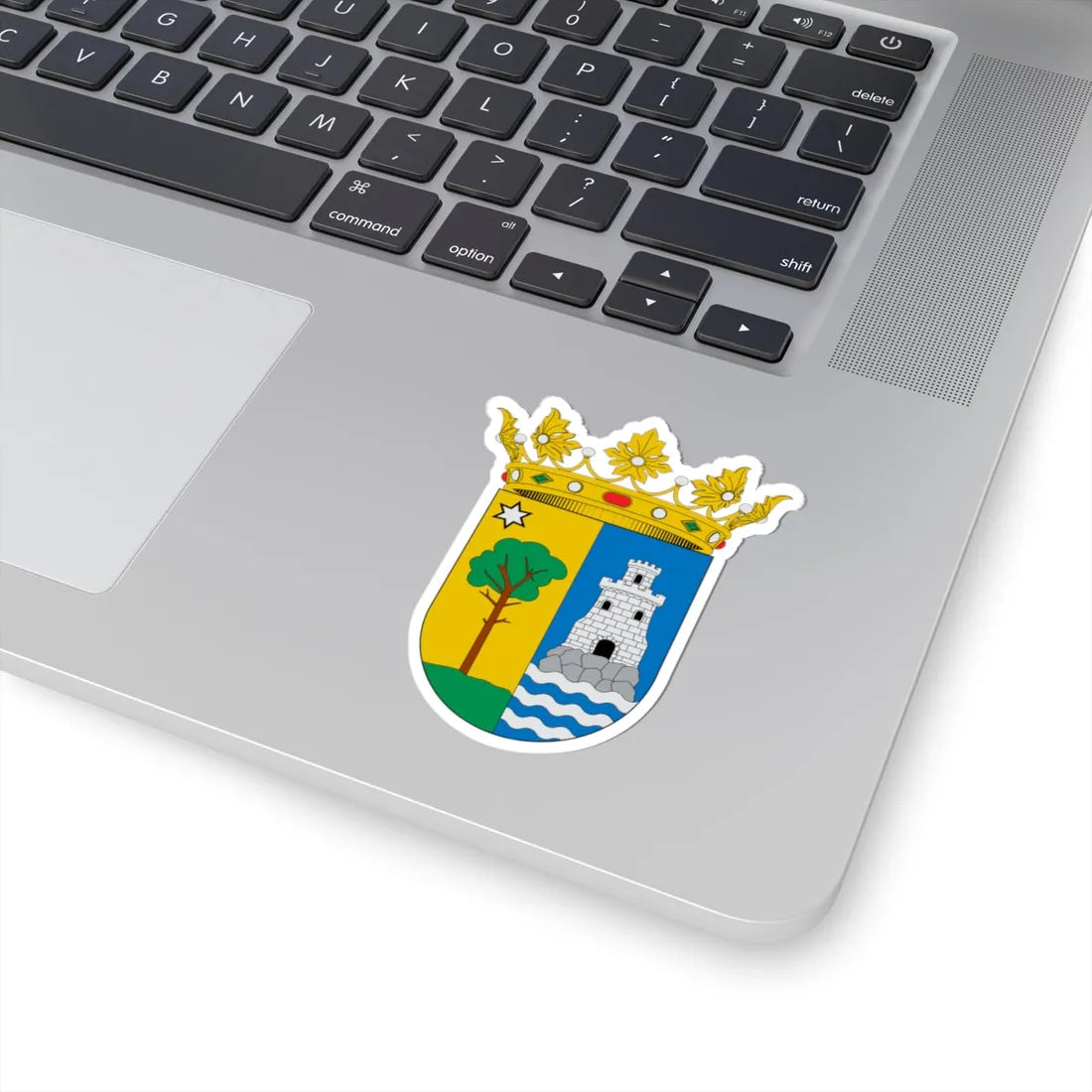 Escudo de San Pedro del Pinatar (Spain) (Coat of Arms) STICKER Vinyl Kiss-Cut Decal - The Sticker Space