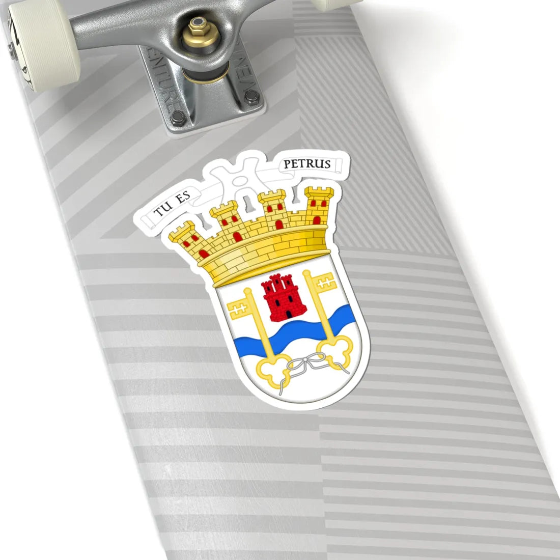 Escudo de San Pedro Jujuy (Argentina) (Coat of Arms) STICKER Vinyl Kiss-Cut Decal - The Sticker Space