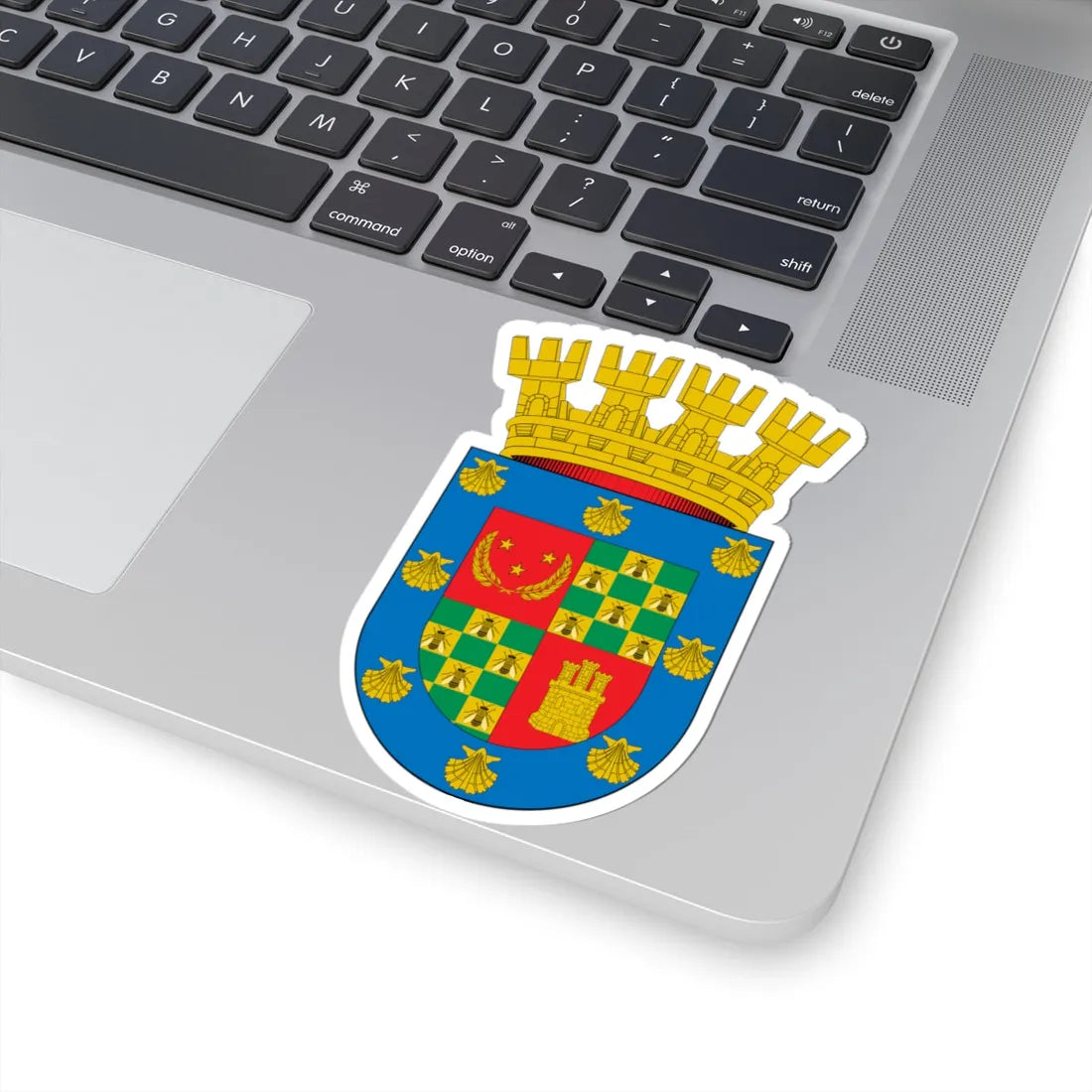 Escudo de San Ramón (Chile) (Coat of Arms) STICKER Vinyl Kiss-Cut Decal - The Sticker Space