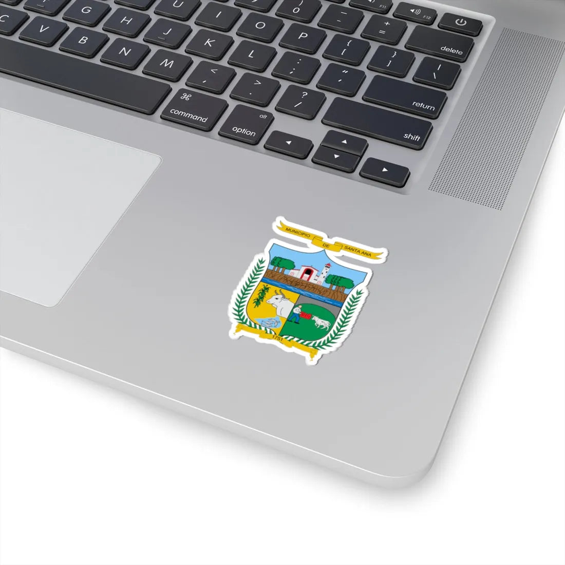 Escudo de Santa Ana Magdalena (Colombia) (Coat of Arms) STICKER Vinyl Kiss-Cut Decal - The Sticker Space