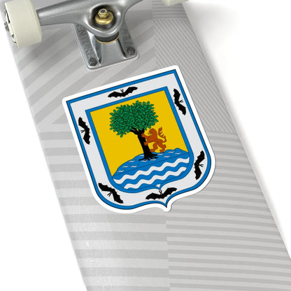 Escudo de Santa Fe de Antioquía (Colombia) (Coat of Arms) STICKER Vinyl Kiss-Cut Decal - The Sticker Space
