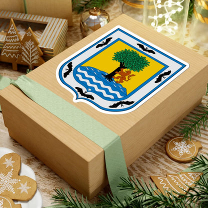 Escudo de Santa Fe de Antioquía (Colombia) (Coat of Arms) STICKER Vinyl Kiss-Cut Decal - The Sticker Space