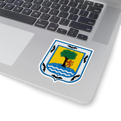 Escudo de Santa Fe de Antioquía (Colombia) (Coat of Arms) STICKER Vinyl Kiss-Cut Decal - The Sticker Space