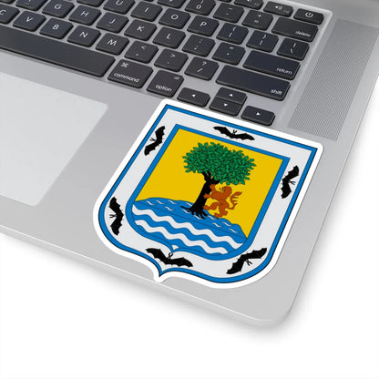 Escudo de Santa Fe de Antioquía (Colombia) (Coat of Arms) STICKER Vinyl Kiss-Cut Decal - The Sticker Space