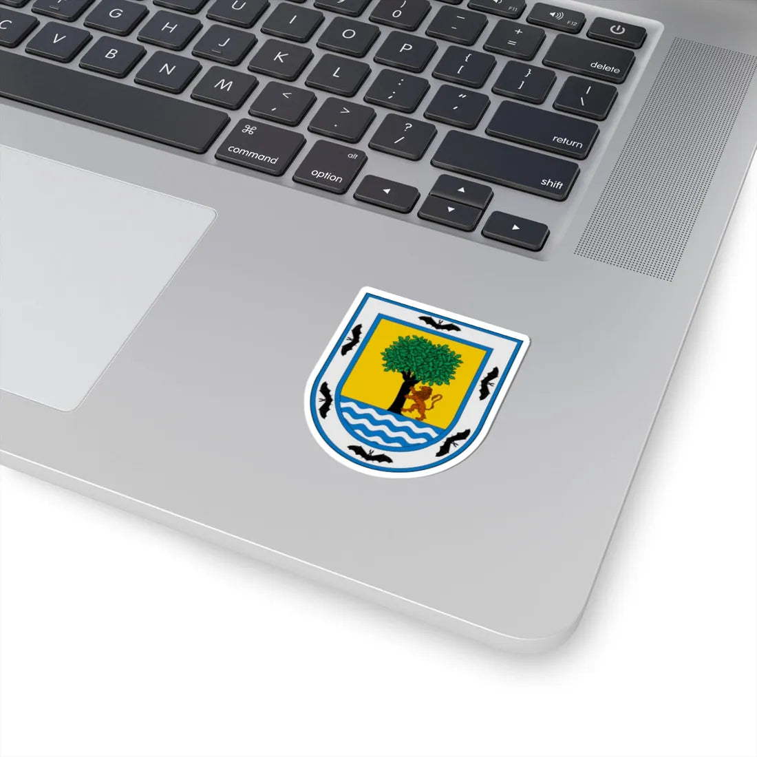 Escudo de Santa Fe de Antioquia (Colombia) (Coat of Arms) STICKER Vinyl Kiss-Cut Decal - The Sticker Space