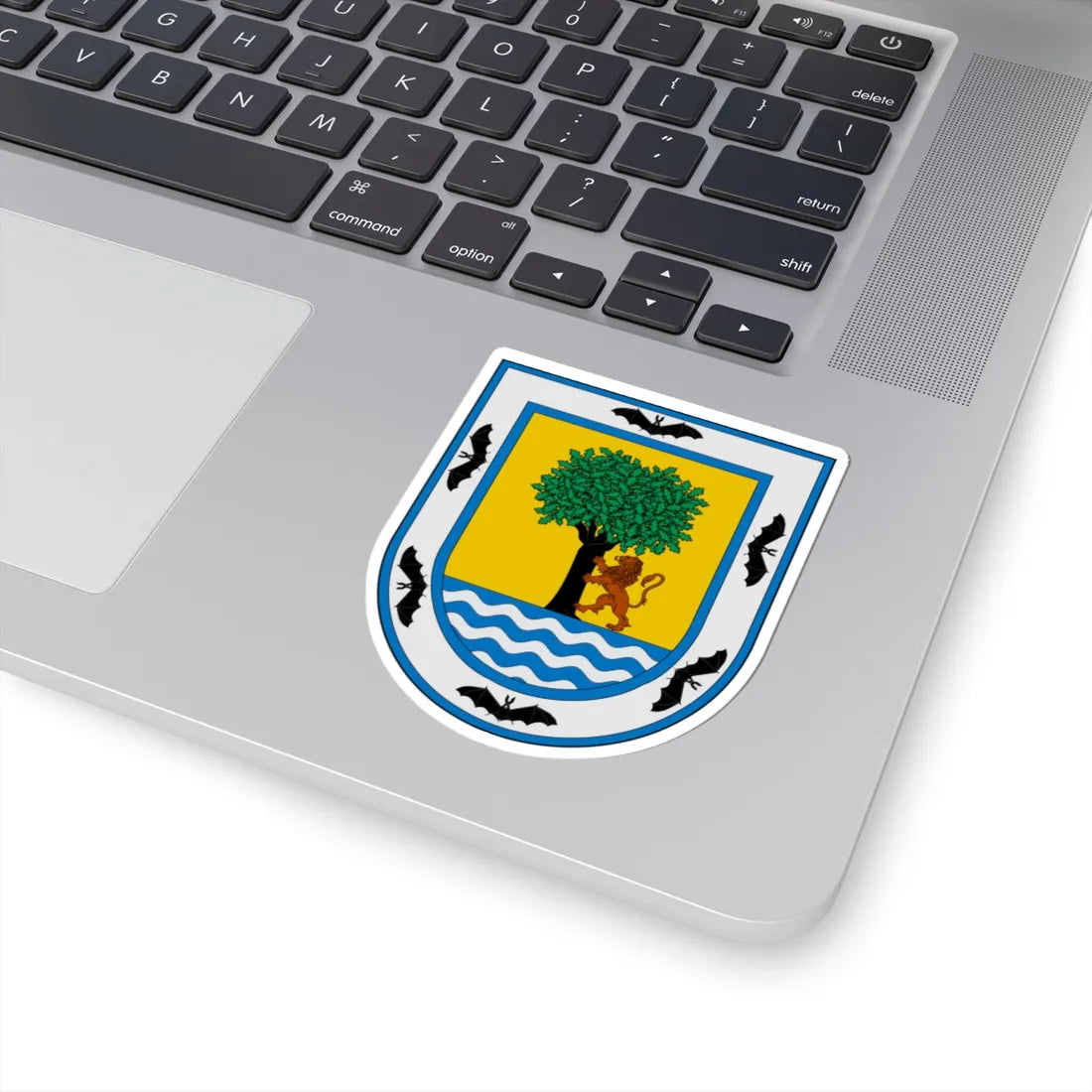 Escudo de Santa Fe de Antioquia (Colombia) (Coat of Arms) STICKER Vinyl Kiss-Cut Decal - The Sticker Space