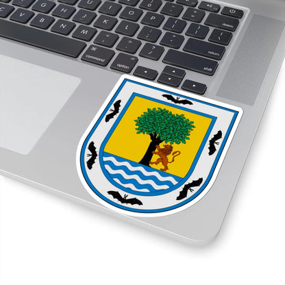 Escudo de Santa Fe de Antioquia (Colombia) (Coat of Arms) STICKER Vinyl Kiss-Cut Decal - The Sticker Space