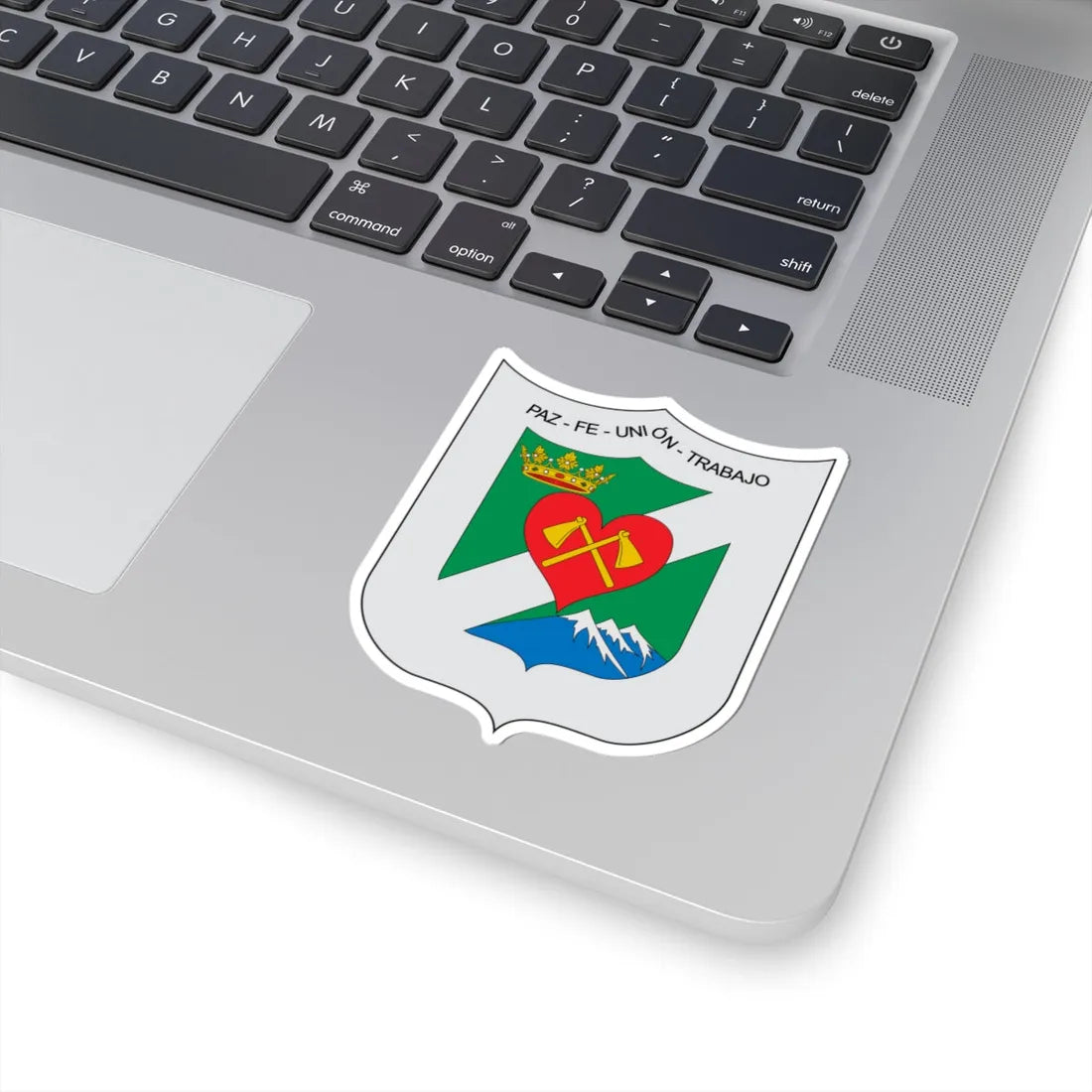Escudo de Santa Isabel Tolima (Colombia) (Coat of Arms) STICKER Vinyl Kiss-Cut Decal - The Sticker Space