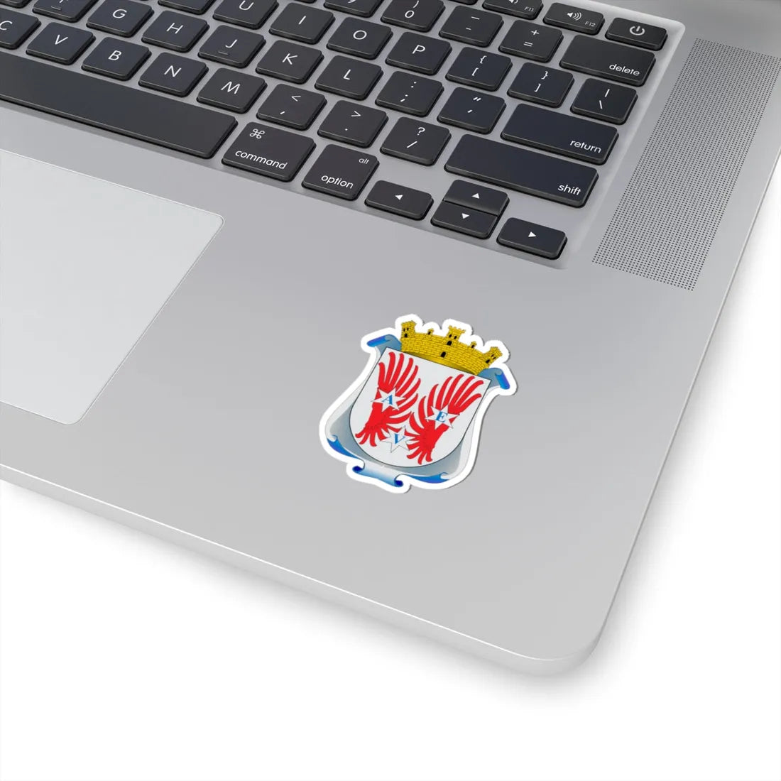 Escudo de Santa Maria de los Angeles (Mexico) (Coat of Arms) STICKER Vinyl Kiss-Cut Decal - The Sticker Space