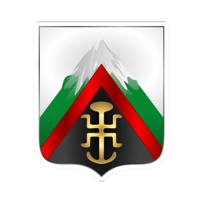 Escudo de Santa Maria Huila 3d (Colombia) (Coat of Arms) STICKER Vinyl Kiss-Cut Decal 2 Inch White - The Sticker Space