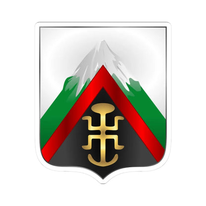 Escudo de Santa Maria Huila 3d (Colombia) (Coat of Arms) STICKER Vinyl Kiss-Cut Decal 3 Inch White - The Sticker Space