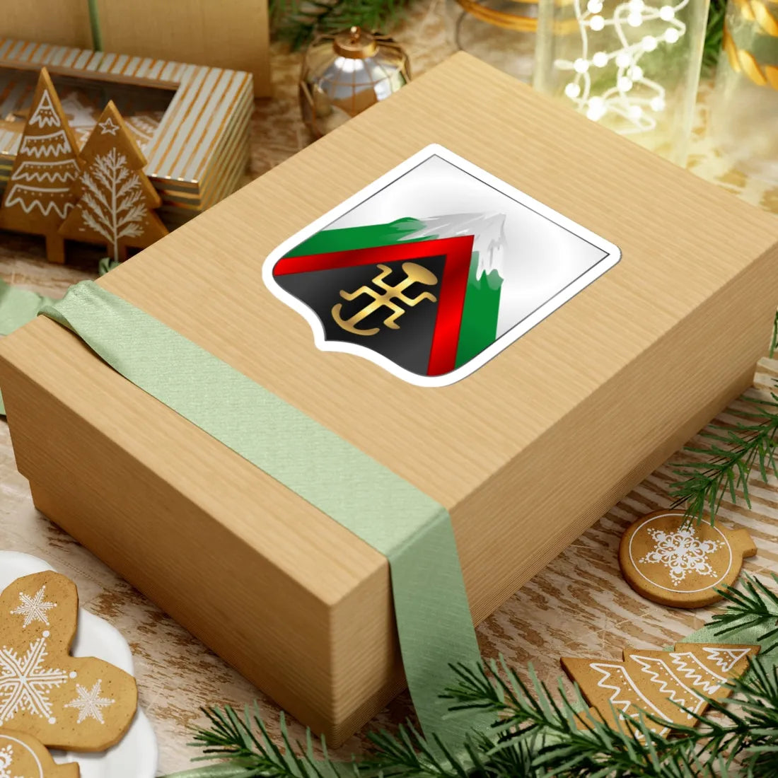 Escudo de Santa Maria Huila 3d (Colombia) (Coat of Arms) STICKER Vinyl Kiss-Cut Decal - The Sticker Space