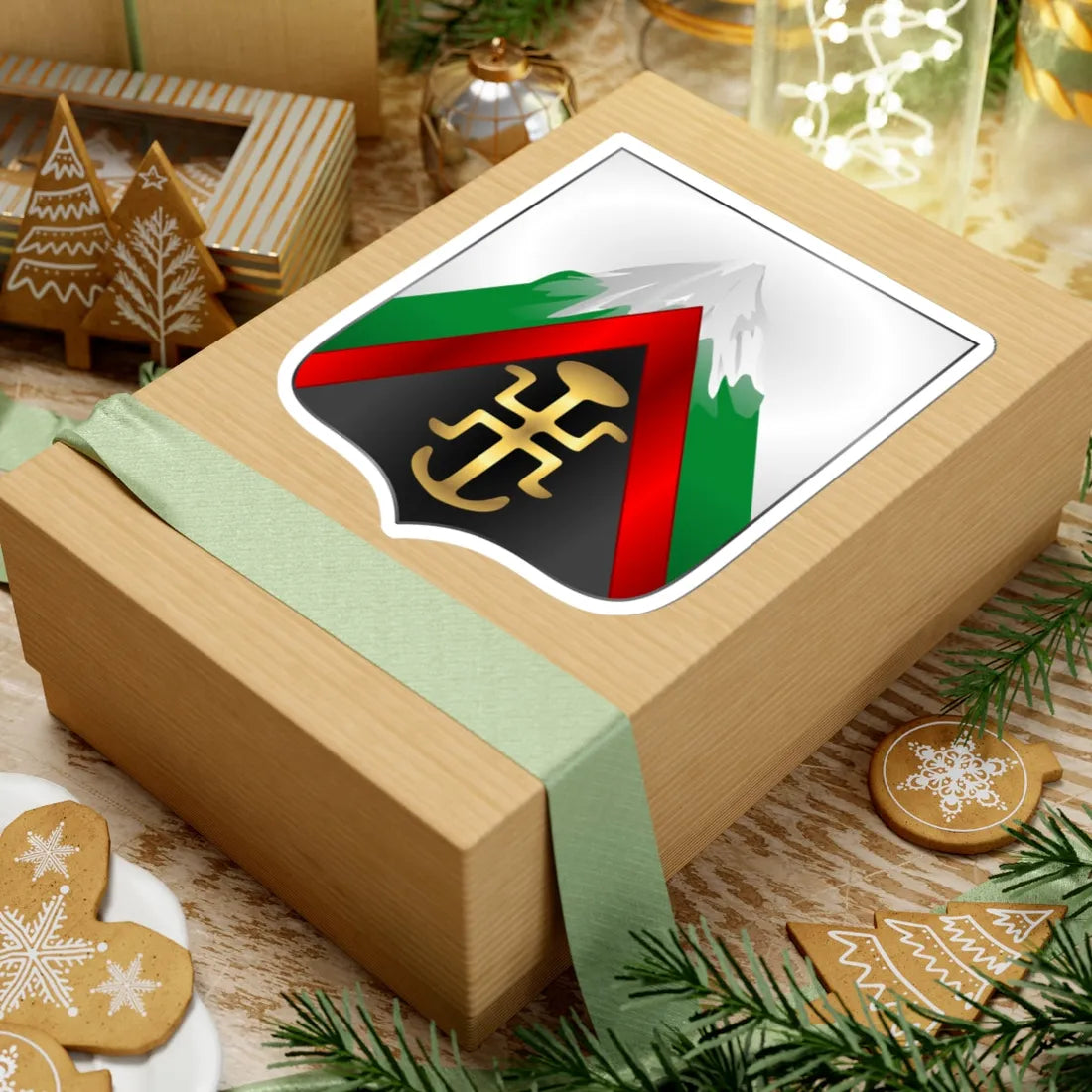 Escudo de Santa Maria Huila 3d (Colombia) (Coat of Arms) STICKER Vinyl Kiss-Cut Decal - The Sticker Space