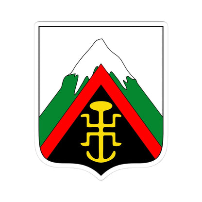 Escudo de Santa Maria Huila (Colombia) (Coat of Arms) STICKER Vinyl Kiss-Cut Decal 4 Inch White - The Sticker Space