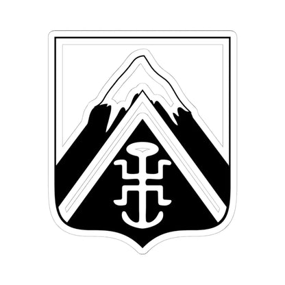 Escudo de Santa Maria Huila sello (Colombia) (Coat of Arms) STICKER Vinyl Kiss-Cut Decal 6 Inch White - The Sticker Space