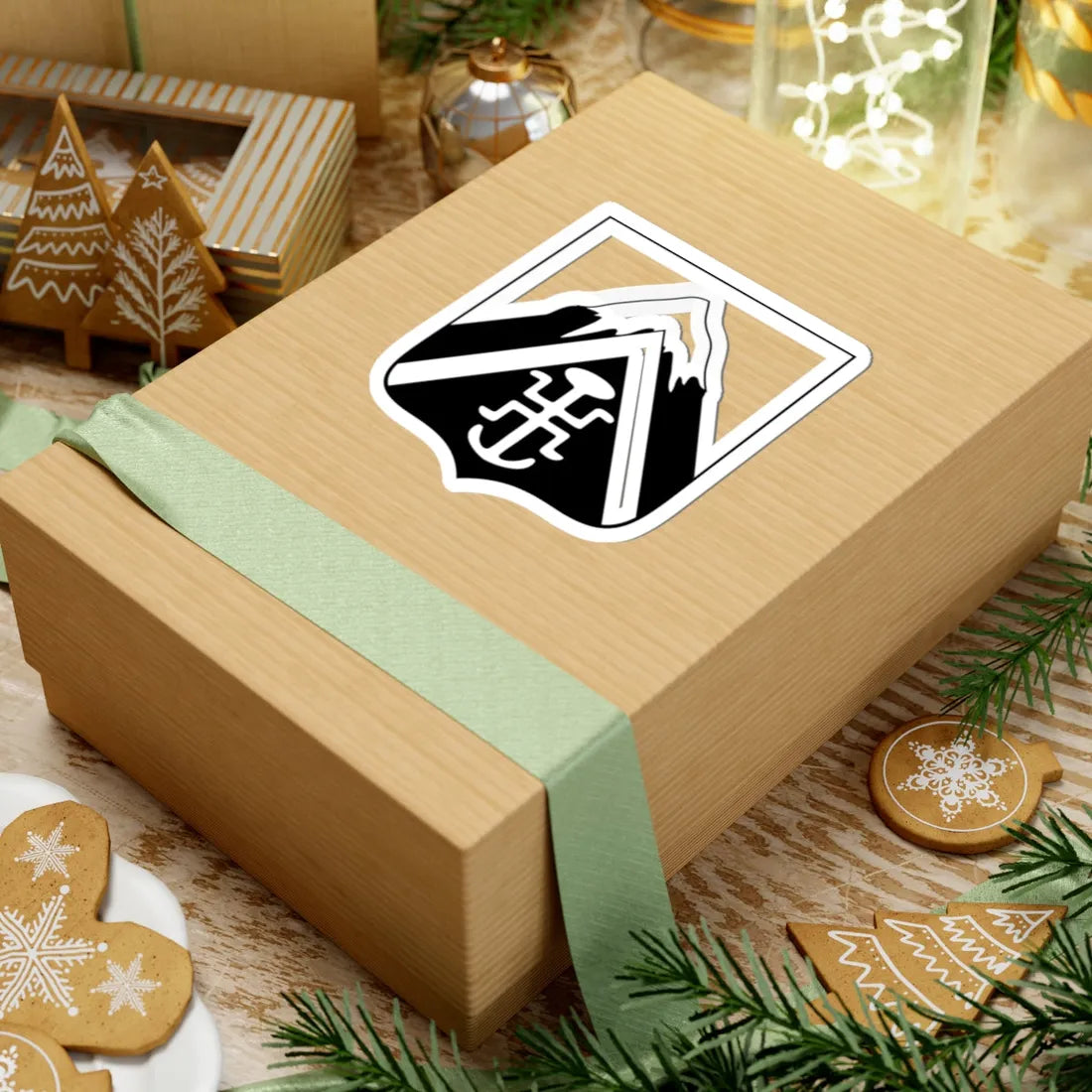 Escudo de Santa Maria Huila sello (Colombia) (Coat of Arms) STICKER Vinyl Kiss-Cut Decal - The Sticker Space