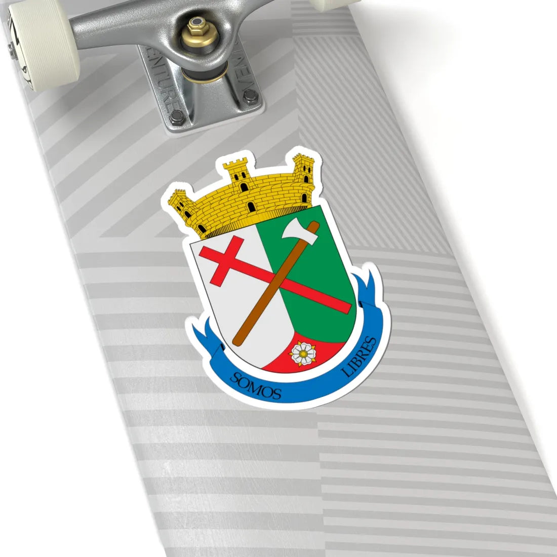 Escudo de Santa Rosa de Cabal (Colombia) (Coat of Arms) STICKER Vinyl Kiss-Cut Decal - The Sticker Space