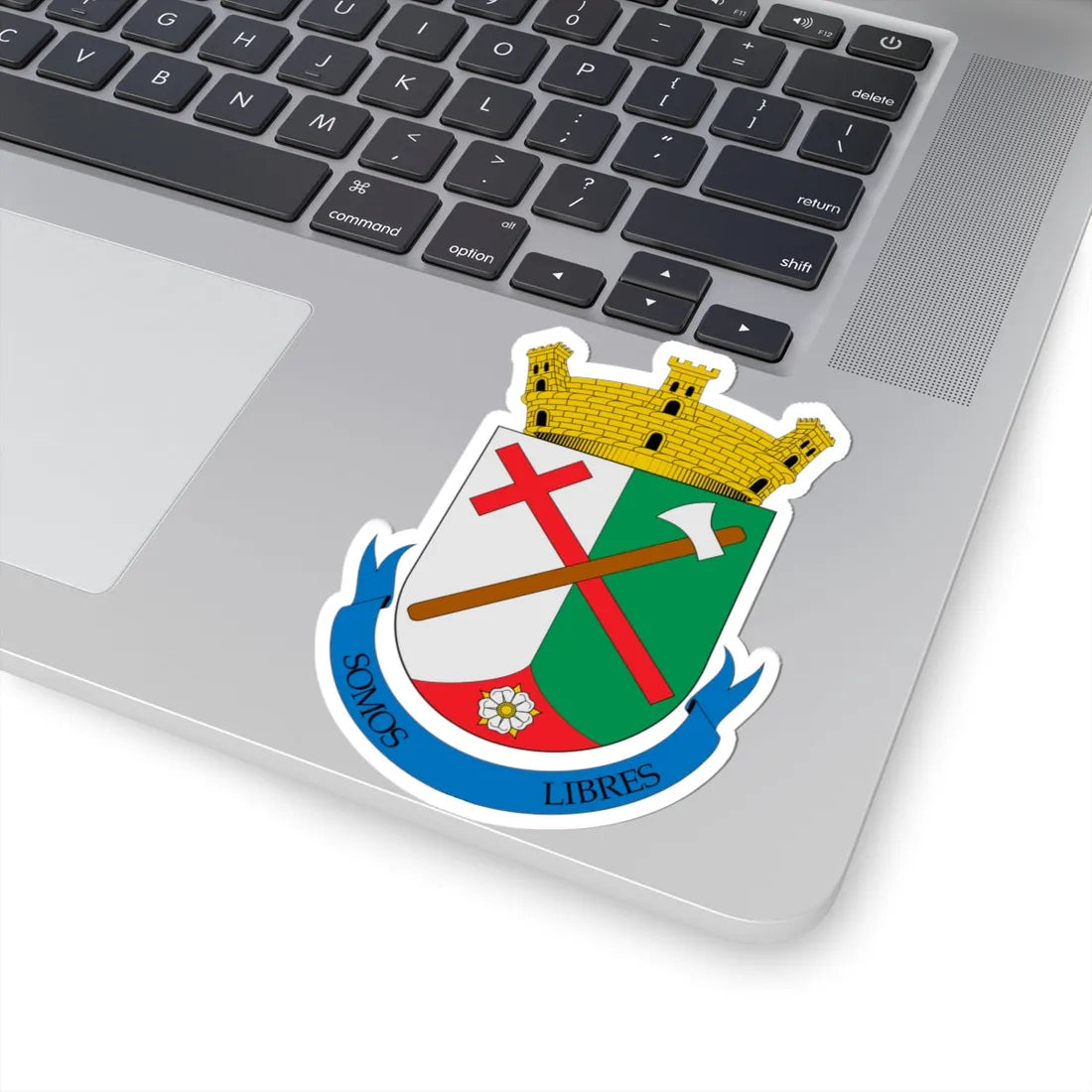Escudo de Santa Rosa de Cabal (Colombia) (Coat of Arms) STICKER Vinyl Kiss-Cut Decal - The Sticker Space