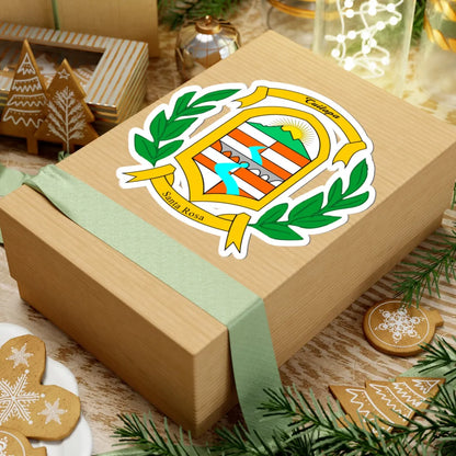 Escudo de Santa Rosa y Cuilapa (Guatemala) (Coat of Arms) STICKER Vinyl Kiss-Cut Decal - The Sticker Space