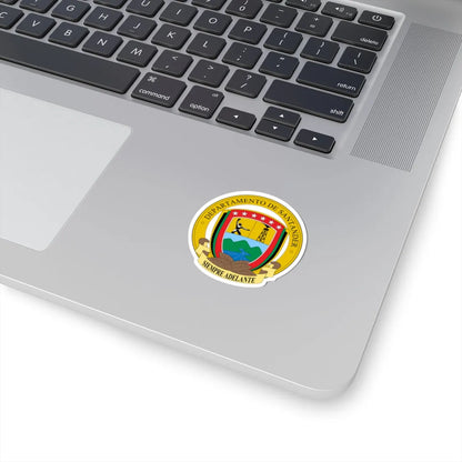Escudo de Santander Colombia (Colombia) (Coat of Arms) STICKER Vinyl Kiss-Cut Decal - The Sticker Space
