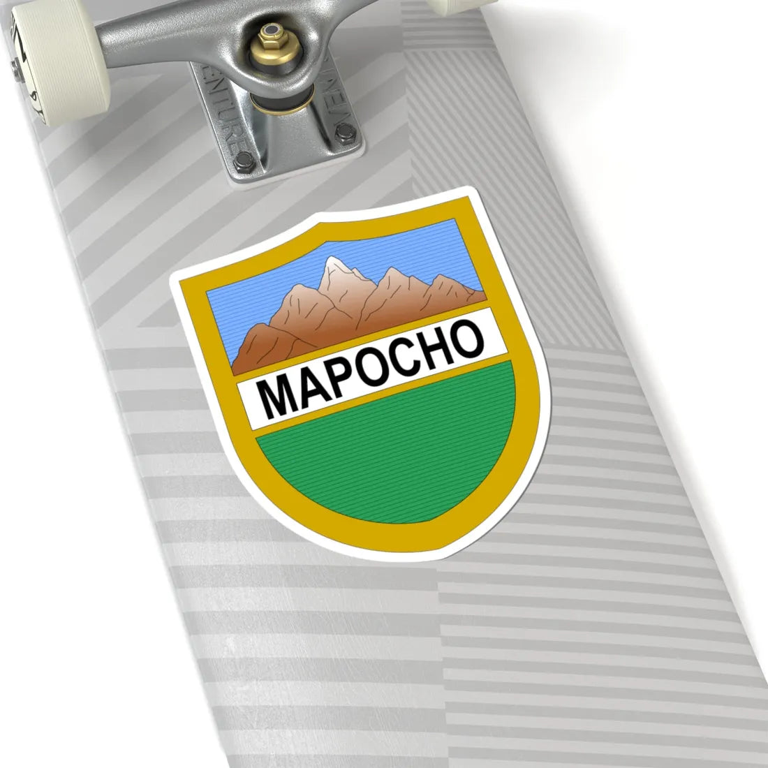 Escudo de Santiago Chile 1863-1913 (Chile) (Coat of Arms) STICKER Vinyl Kiss-Cut Decal - The Sticker Space