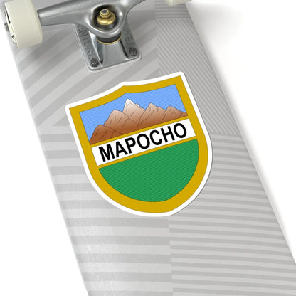 Escudo de Santiago Chile 1863-1913 (Chile) (Coat of Arms) STICKER Vinyl Kiss-Cut Decal - The Sticker Space