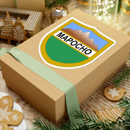 Escudo de Santiago Chile 1863-1913 (Chile) (Coat of Arms) STICKER Vinyl Kiss-Cut Decal - The Sticker Space