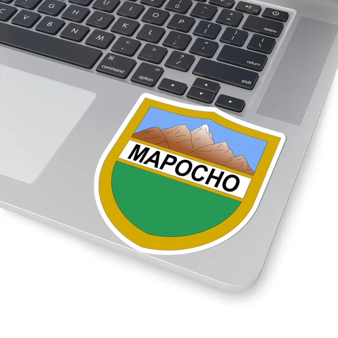 Escudo de Santiago Chile 1863-1913 (Chile) (Coat of Arms) STICKER Vinyl Kiss-Cut Decal - The Sticker Space