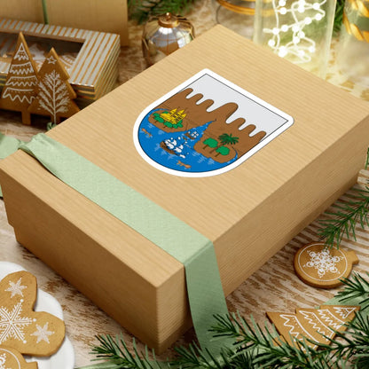 Escudo de Santiago de Cali (Colombia) (Coat of Arms) STICKER Vinyl Kiss-Cut Decal - The Sticker Space