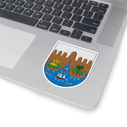 Escudo de Santiago de Cali (Colombia) (Coat of Arms) STICKER Vinyl Kiss-Cut Decal - The Sticker Space