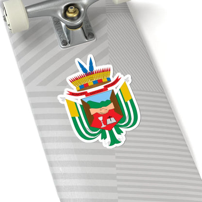 Escudo de Santiago Putumayo (Colombia) (Coat of Arms) STICKER Vinyl Kiss-Cut Decal - The Sticker Space