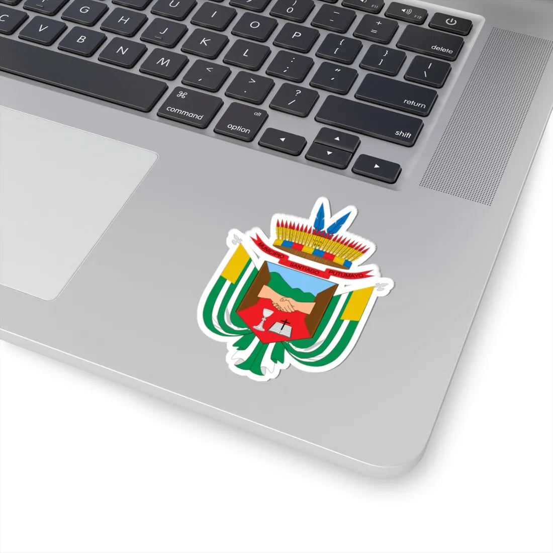 Escudo de Santiago Putumayo (Colombia) (Coat of Arms) STICKER Vinyl Kiss-Cut Decal - The Sticker Space