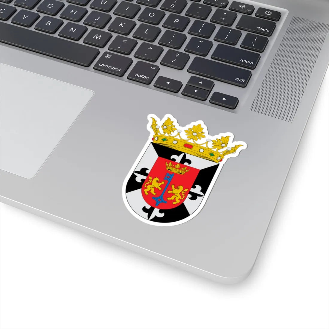 Escudo de Santo Domingo de Guzmán (Costa Rica) (Coat of Arms) STICKER Vinyl Kiss-Cut Decal - The Sticker Space