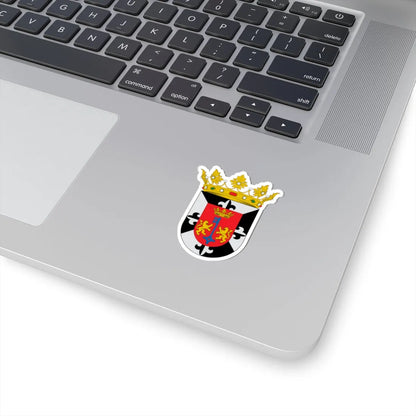 Escudo de Santo Domingo de Guzmán (Dominica) (Coat of Arms) STICKER Vinyl Kiss-Cut Decal - The Sticker Space