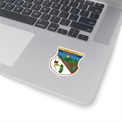 Escudo de Santuario - Risaralda (Colombia) (Coat of Arms) STICKER Vinyl Kiss-Cut Decal - The Sticker Space