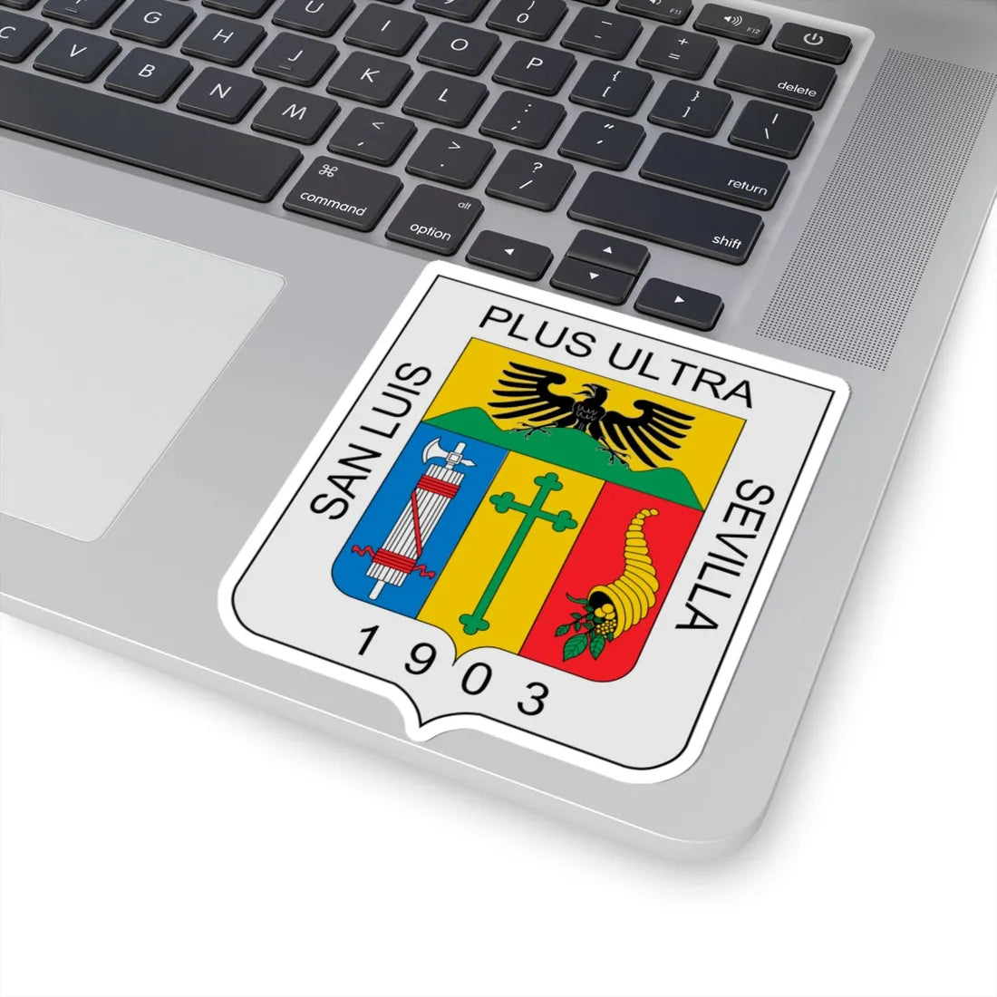 Escudo de Sevilla Valle del Cauca (Colombia) (Coat of Arms) STICKER Vinyl Kiss-Cut Decal - The Sticker Space