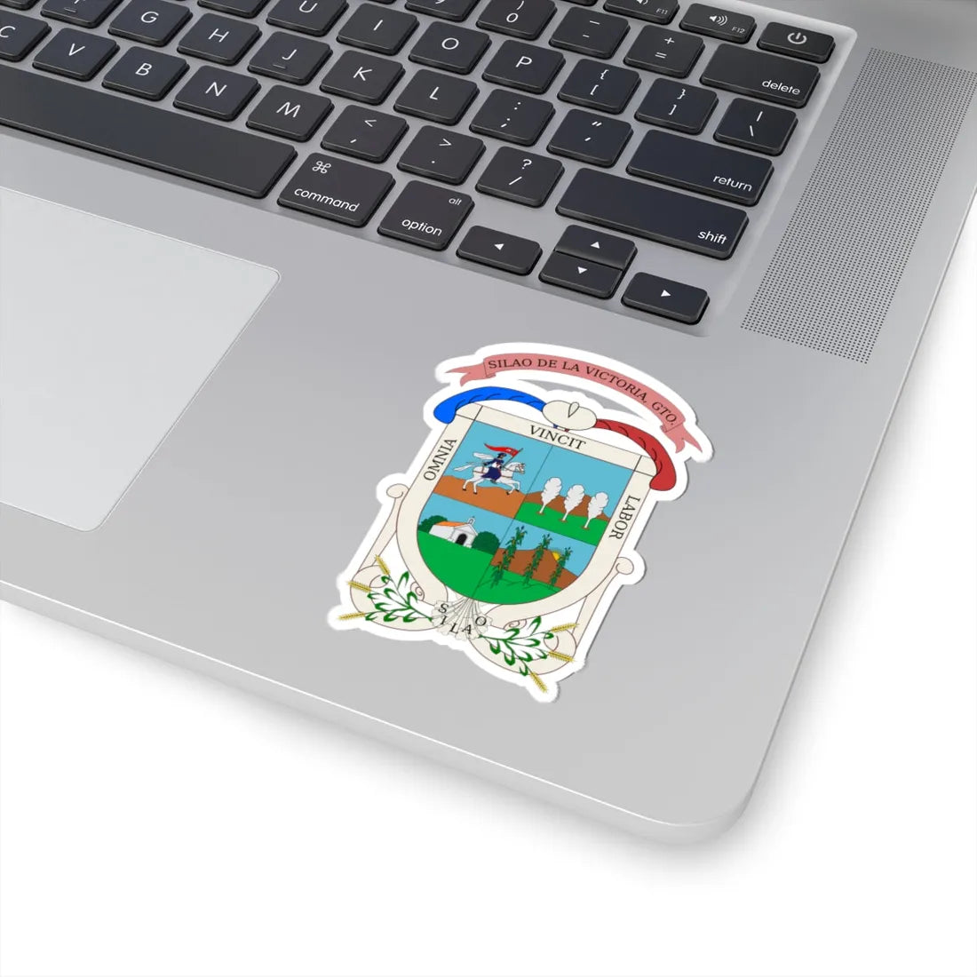 Escudo de Silao Guanajuato México (Mexico) (Coat of Arms) STICKER Vinyl Kiss-Cut Decal - The Sticker Space