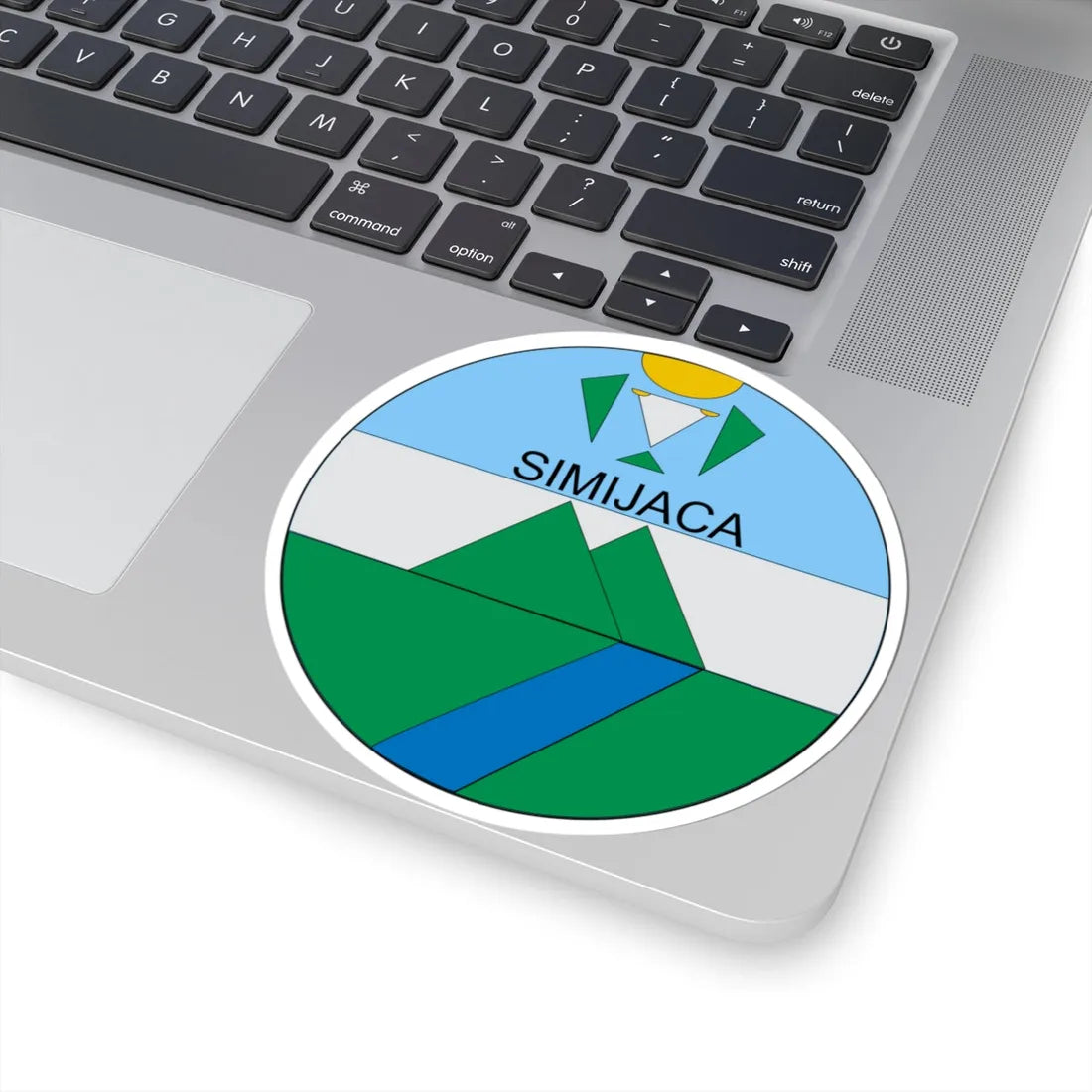 Escudo de Simijaca (Colombia) (Coat of Arms) STICKER Vinyl Kiss-Cut Decal - The Sticker Space