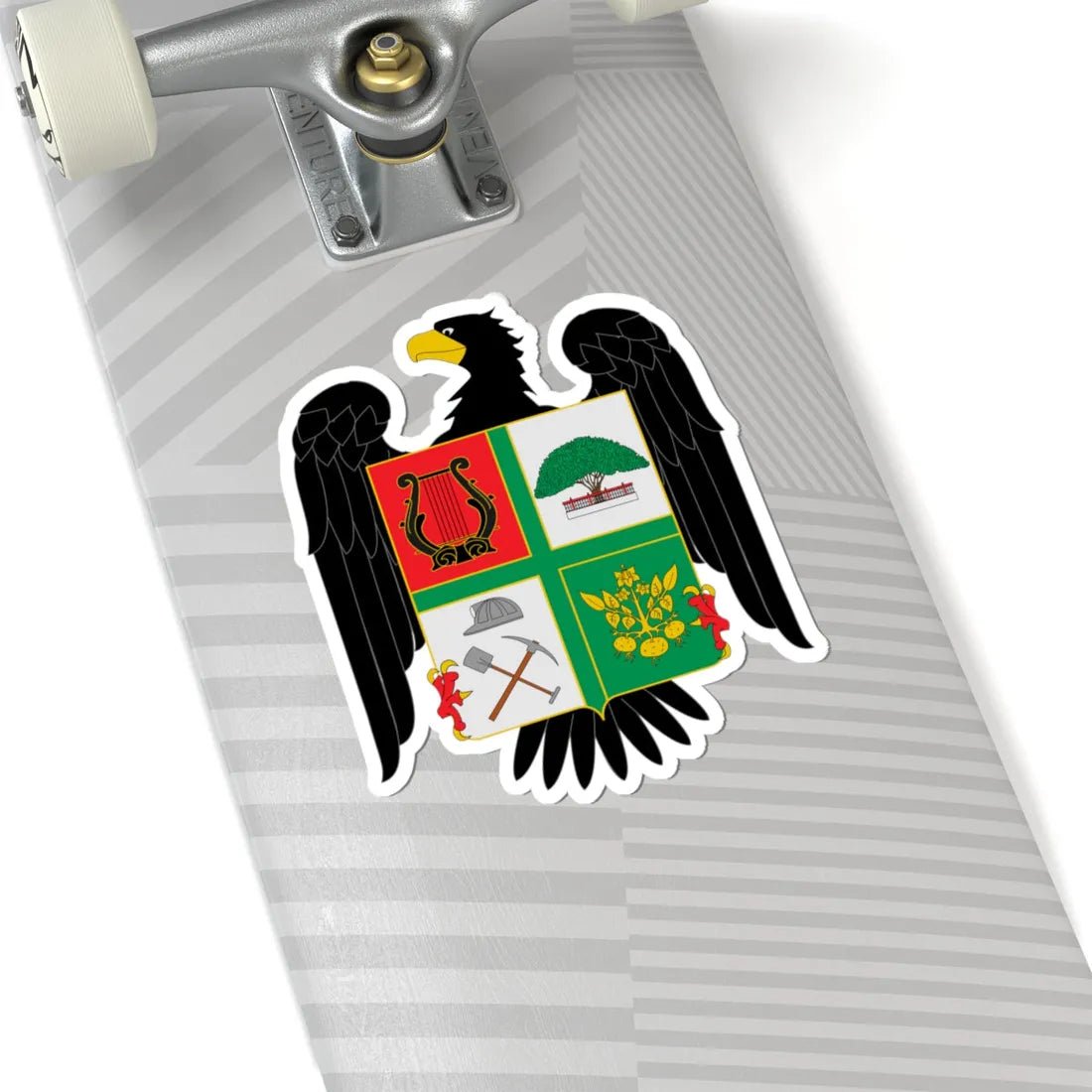 Escudo de Socotá (Colombia) (Coat of Arms) STICKER Vinyl Kiss-Cut Decal - The Sticker Space