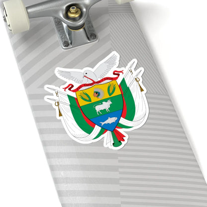 Escudo de Solano Caquetá (Colombia) (Coat of Arms) STICKER Vinyl Kiss-Cut Decal - The Sticker Space