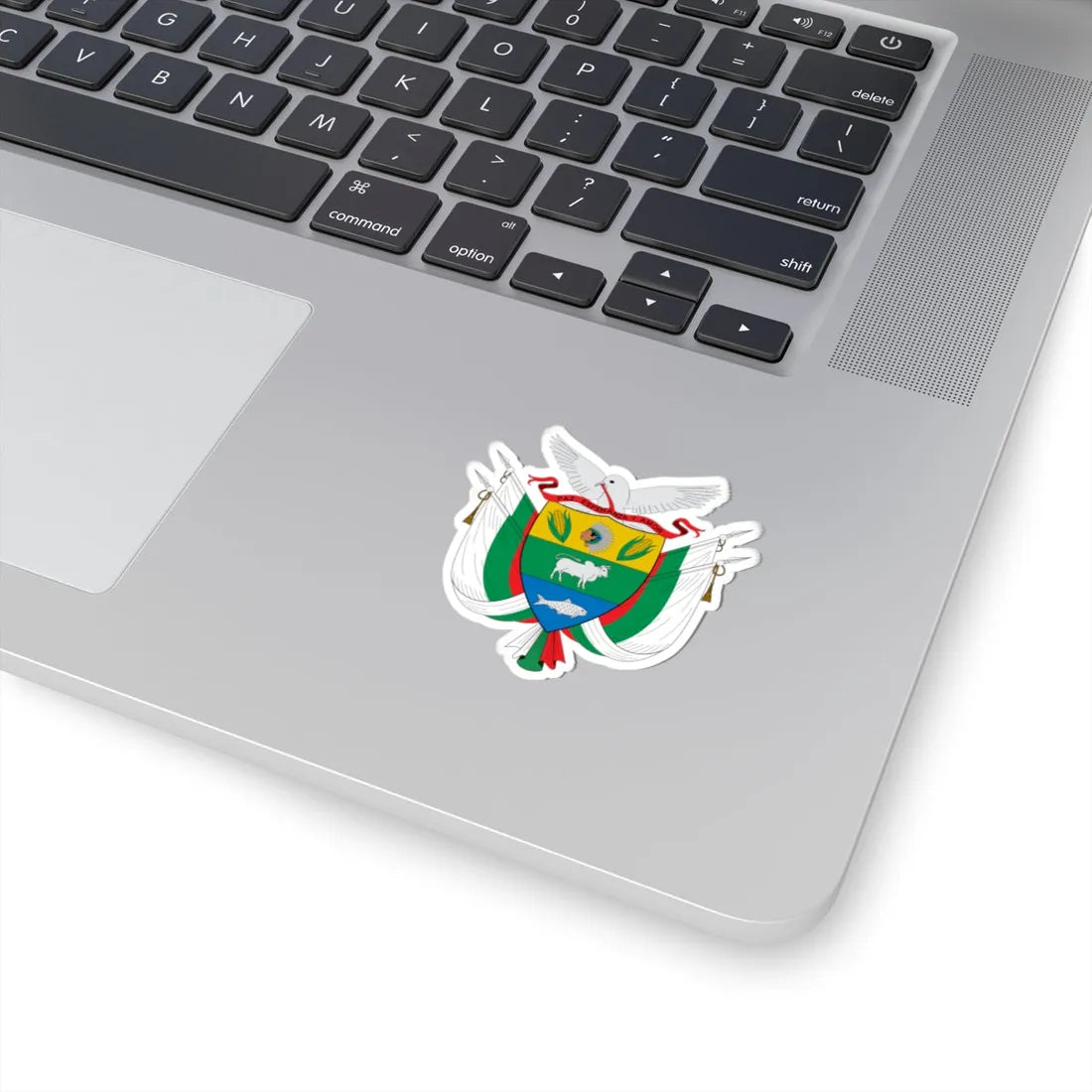 Escudo de Solano Caquetá (Colombia) (Coat of Arms) STICKER Vinyl Kiss-Cut Decal - The Sticker Space