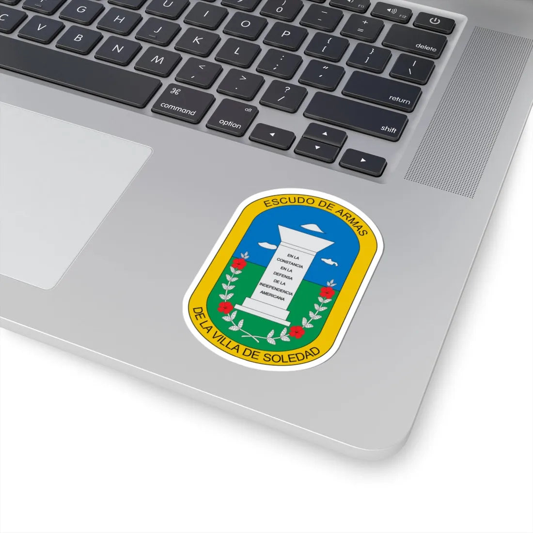 Escudo de Soledad Atlántico (Colombia) (Coat of Arms) STICKER Vinyl Kiss-Cut Decal - The Sticker Space