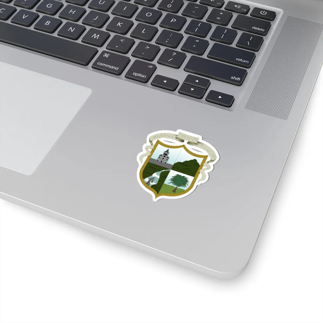 Escudo de Sonsón 1938- 1956 (Colombia) (Coat of Arms) STICKER Vinyl Kiss-Cut Decal - The Sticker Space