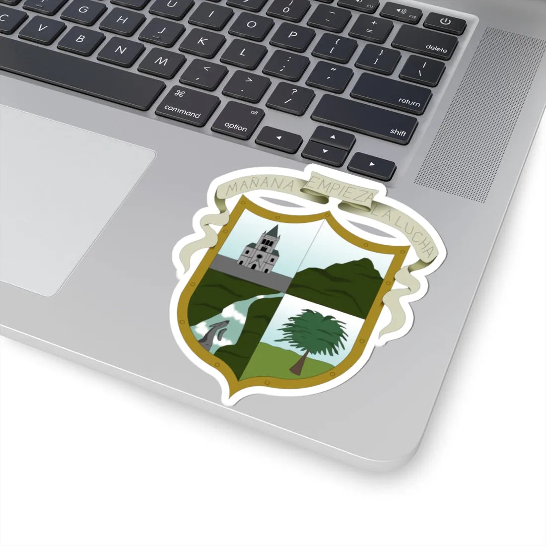 Escudo de Sonsón 1938- 1956 (Colombia) (Coat of Arms) STICKER Vinyl Kiss-Cut Decal - The Sticker Space