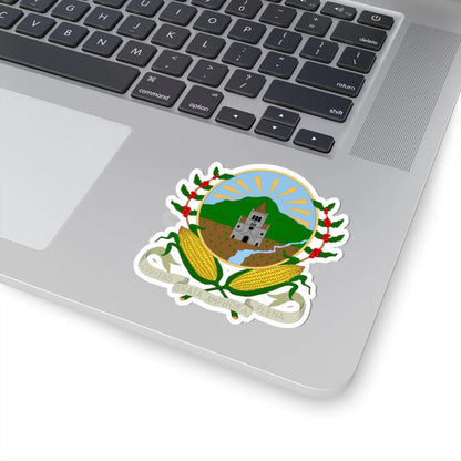 Escudo de Sonsón (Colombia) (Coat of Arms) STICKER Vinyl Kiss-Cut Decal - The Sticker Space