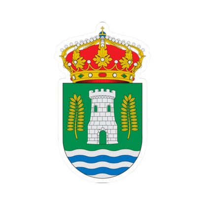 Escudo de Sorvilán (Spain) (Coat of Arms) STICKER Vinyl Kiss-Cut Decal 2 Inch White - The Sticker Space