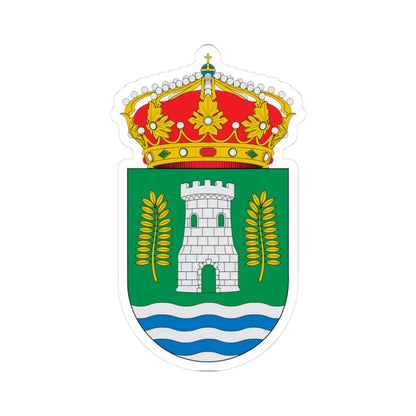 Escudo de Sorvilán (Spain) (Coat of Arms) STICKER Vinyl Kiss-Cut Decal 3 Inch White - The Sticker Space