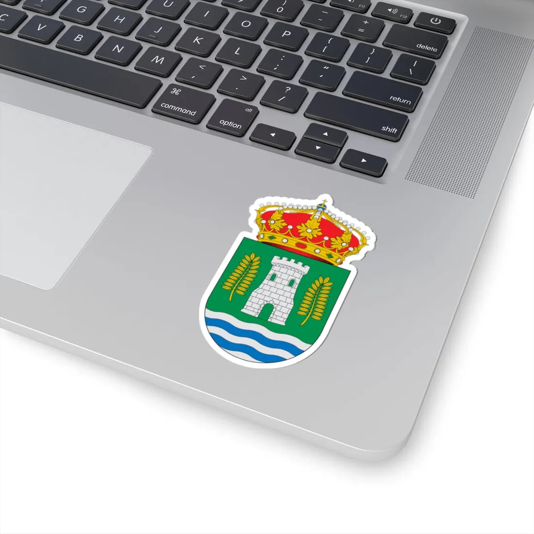 Escudo de Sorvilán (Spain) (Coat of Arms) STICKER Vinyl Kiss-Cut Decal - The Sticker Space