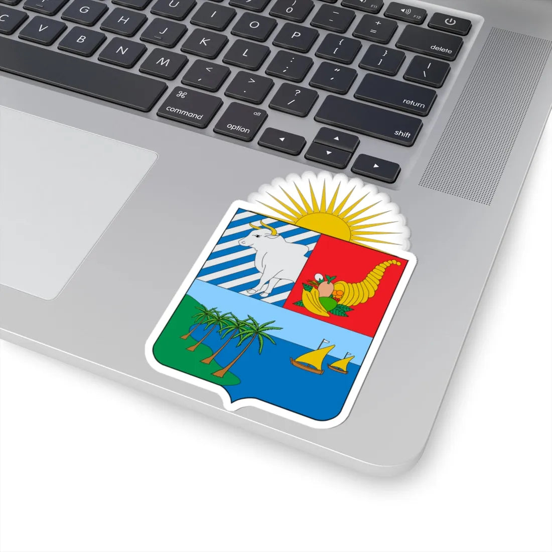 Escudo de Sucre (Colombia) (Coat of Arms) STICKER Vinyl Kiss-Cut Decal - The Sticker Space