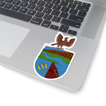 Escudo de Suesca - Cundinamarca (Colombia) (Coat of Arms) STICKER Vinyl Kiss-Cut Decal - The Sticker Space